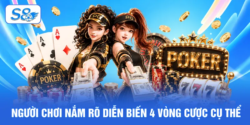 Người chơi nắm rõ diễn biến 4 vòng cược cụ thể