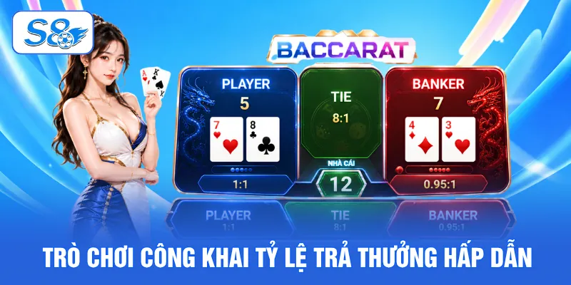 Trò chơi công khai tỷ lệ trả thưởng hấp dẫn